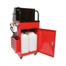 Aparat schimb ulei cutii automate 220V, rezervor dublu 25L, presiune max. 10 bar