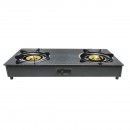 Aragaz, plita cu 2 arzatoare din fonta 3KW, sticla securizata 700x380x94mm Breckner Germany