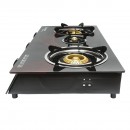 Aragaz, plita cu 3 arzatoare din fonta 2.5KW, sticla securizata 700x380x94mm Breckner Germany	