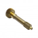 Arbore primar priza putere L=287mm pentru disc ambreiaj 16 caneluri Tractor Forestier