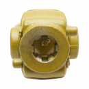Articulatie cardan FCF T9 completa, furca-cruce-furca pentru teava tip stea 57/61mm, cruce 41x108mm