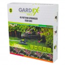 Aspersor de gradina rotativ 0-360°, 4 duze , Gardex