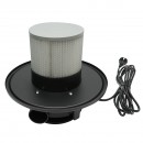 Aspirator pentru cenusa 1000W, 220V, corp metalic volum 20L, putere aspirare 17 kPa Breckner Germany