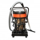 Aspirator profesional industrial uscat/umed 3000W, 220W, volum 70L corp din inox Breckner Germany