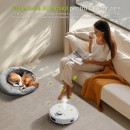 Aspirator robot inteligent cu functie mop 8500Pa, statie auto-golire, navigatie laser LDS, baterie 5200 mAh, perie anti-incurcare, control aplicatie WiFi Extravis