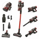Aspirator vertical 2 in 1 fara fir 350W, putere aspirare 27 kPa, baterie Li-ion 2200mAh, recipient praf 0.8L, ecran tactil, perie iluminata LED, tehnologie ciclonica Breckner Germany