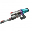 Aspirator vertical fara fir 300W, putere aspirare 35 kPa, baterie 2000mAh, recipient praf 800ml, 3 moduri de aspirare, ecran tactil LED, motor brushless, perie iluminata LED