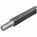 Ax patrat disc 40x40 L=4000mm M36 F+F pentru talere