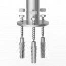Balustrada aluminiu pentru piscina, 400 x 90 x 915 mm, Capacitate 100 kg, protectie UV, accesorii montaj incluse