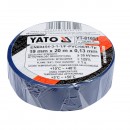 Banda izolatoare Yato YT-81651, albastra, 19mmx0.13mm, lungime 20 m