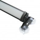 Bara LED RGB cu ventuze, 18W, 12-36V cu telecomanda, bluetooth, aplicatie LED LAMP 520x45x40mm