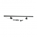 Bara LED stroboscopica 82cm cu ventuze, 60W, 10-30V, galben, 15 moduri iluminare