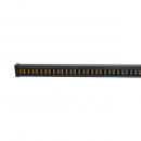 Bara LED stroboscopica galbena 62cm, 60W, 10-30V, 15 moduri iluminare