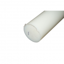Bara poliamida PA6 alba 1000x160mm	25.6Kg