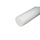 Bara poliamida, polioximetilena-poliacetal POM alba 1000x140mm 23.1Kg