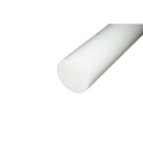 Bara poliamida, polioximetilena-poliacetal POM alba 1000x150mm 26.9Kg