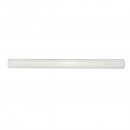 Bara poliamida, polioximetilena-poliacetal POM alba 1000x80mm 7.65 KG