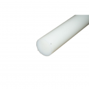 Bara poliamida, polioximetilena-poliacetal POM alba Fi 150x330mm 8.96 Kg