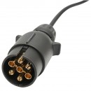 Bara remorca cu lampi LED, cablu 6m, fisa cu 7 pini Breckner Germany