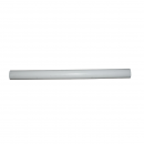 Bara teflon, PTFE, politetrafluoretilena alba 1000x80mm 11.56 Kg