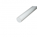 Bara teflon, PTFE, politetrafluoretilena alba 1000x80mm 11.56 Kg