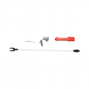 Baston electric animale 1100V cu acumulator 8.4V, 2200mAh, indicator baterie, tija 100cm