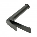 Baterie lavoar baie inalta Premium din cupru, pipa lunga, design rotund, monocomanda, negru mat, furtunuri incluse