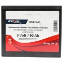 Baterie uscata (nereincarcabila) 9V 90Ah pentru gard electric Breckner Germany