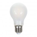 BEC LED A60 E27 5W CU FILAMENT 2700K ALB CALD STICLA MATA