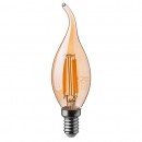 BEC LED E14 4W CU FILAMENT 2200K ALB CALD