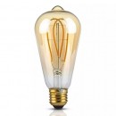 BEC LED ST64 E27 5W CU FILAMENT 2200K MODEL EDISON