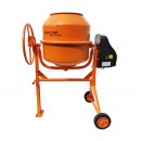 Betoniera 800W, volum cuva 180L, pinion si coroana din fonta, 61Kg Breckner Germany