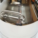 Bidon de inox pentru lapte cu capac 20L aparat de muls vaci Breckner Germany