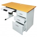 Birou metalic cu 3 sertare si blat din pal 1200 x 600 x 750H mm Breckner Germany