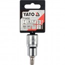 Bit hexagonal Yato YT-04383, 7 mm, cu adaptor 1/2, 55mm, Cr-V