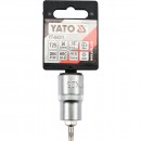 Bit Torx T25 cu adaptor Yato YT-04311, 1/2, 55mm, Cr-V