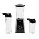 Blender pentru smoothie, 300 W, 3 x pahare, cutite inox