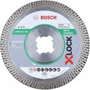 Bosch Disc de taiere diamantat X-LOCK Best for Hard Ceramic 125x22,23x1.6x10mm - 3165140933339