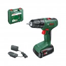 Bosch EasyDrill 18V-40 Masina de gaurit si insurubat cu acumulator 2 trepte de putere, 18V, 2Ah - 4053423232554