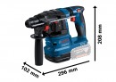 Bosch GBH 185-LI Ciocan rotopercutor brushless 1.9J + 2 acumulatori Li-Ion 4Ah, 18V + Valiza + Incarcator - 4059952661308