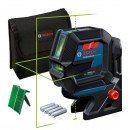 Bosch GCL 2-50 G + RM 10 Nivela laser verde cu linii (20 m) + Suport professional - 4059952511085