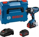 Bosch GDS 18V-1050 H Surubelnita cu impact cu 2 acumulatori Li-Ion, 18V, 8Ah, 1050Nm, prindere 3/4 + L-BOXX - 4059952564678