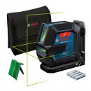 Bosch GLL 2-15 G + LB 10 Nivela laser cu linii verzi (15 m) + Suport universal - 4059952511054