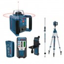 Bosch GRL 300 HV + BT300 + GR240 Set nivela laser rotativa, 60m, receptor 300m, precizie 0.1 mm/m - 3165140604505