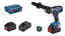 Bosch GSB 18V-150 C Masina de gaurit cu percutie brushless 150Nm + 2 acumulatori Li-Ion 18V +  incarcator 8 Ah + L-Boxx - 4059952523293