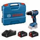 Bosch GSR 18V-65 Masina de gaurit si insurubat + 2 acumulatori + incarcator+L-Case - 4053423330144