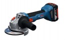 Bosch GWS 18V-8 Polizor unghiular 18V + 2 acumulatori 5Ah + incarcator - 4053423323825