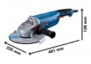 Bosch GWS 27-230 J Polizor unghiular 2700W, 230mm, M14 - 4053423252385