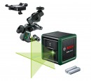 Bosch Quigo Green Gen2 Nivela laser cu linii, 540nm, 12m, MM2 - 4059952582535