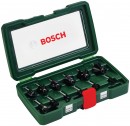 Bosch Set 12 freze HM tija 8mm - 3165140415842